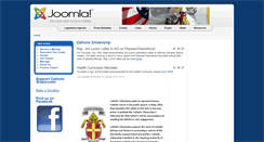 Desktop Screenshot of catholic-citizenship.com